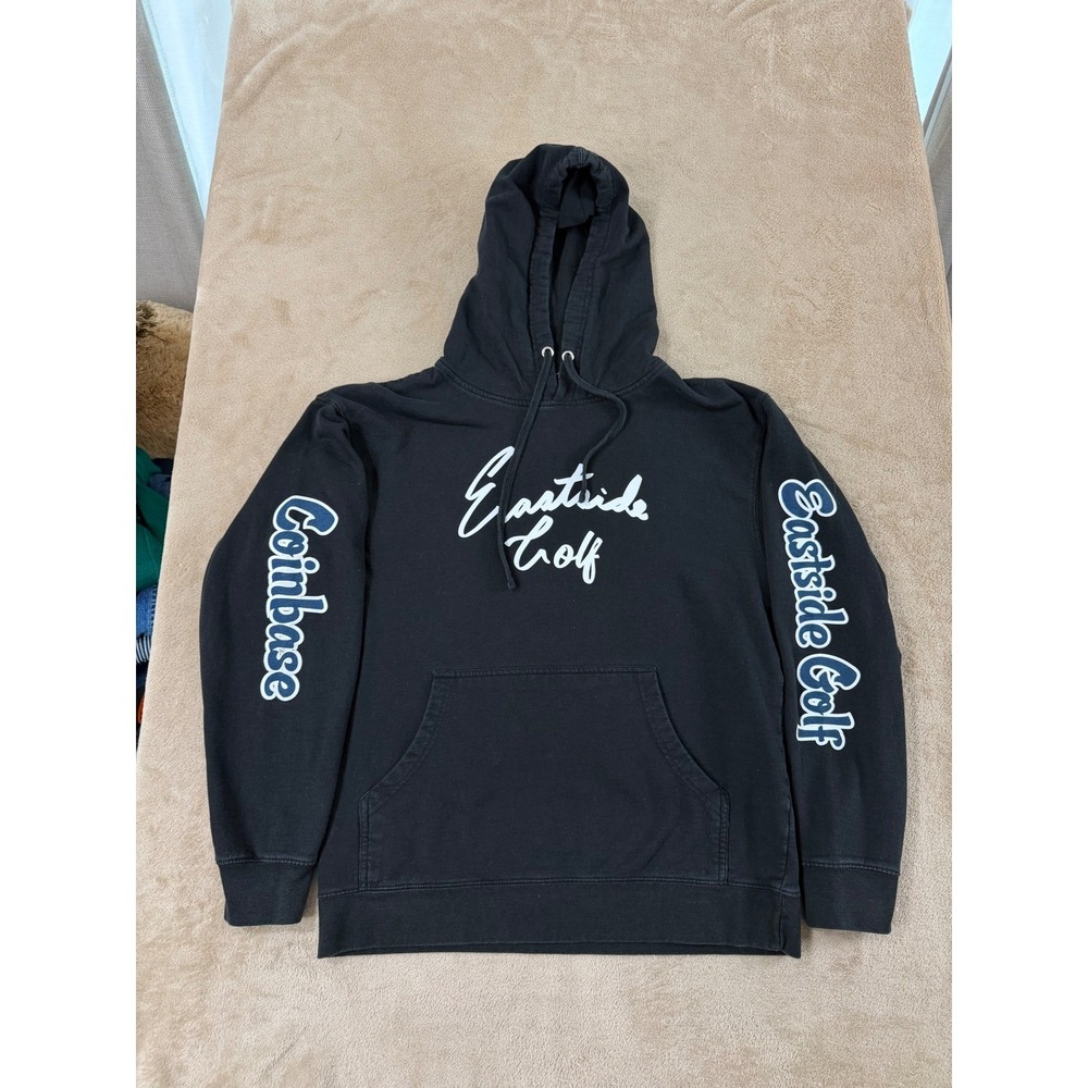 Eastside Golf‎ Coinbase ComplexCon 2021 Hoodie mens size M Black SS4500P EUC
